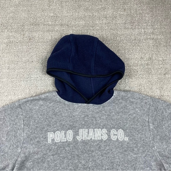 Polo Jeans Co Fleece Pullover Sweater - Picture 3 of 9